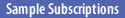 Sample Subscriptions